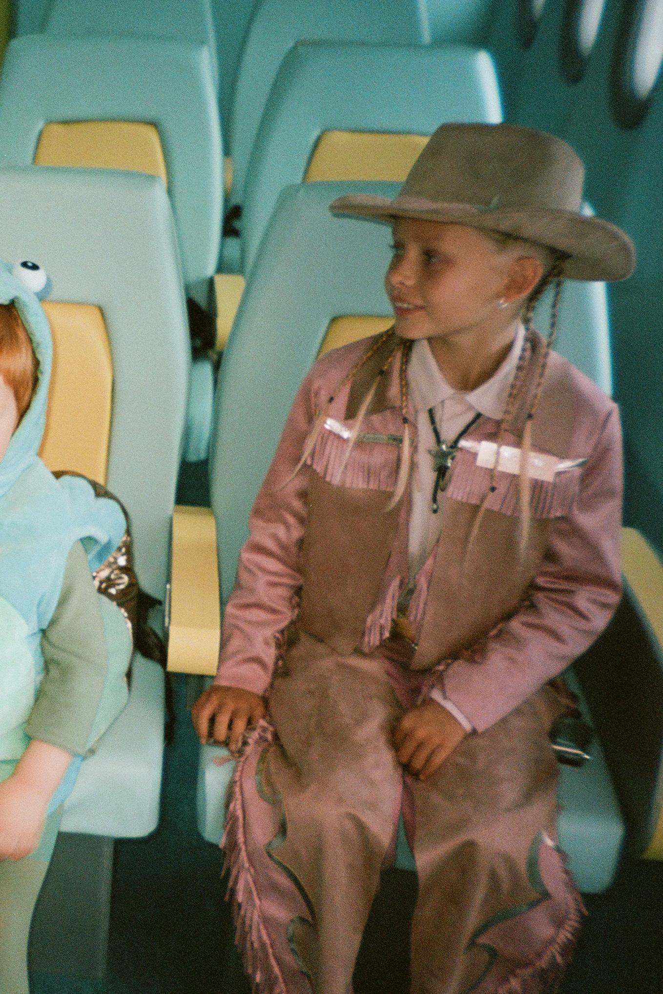 VESTE DÉGUISEMENT FRANGES COWGIRL